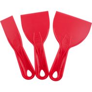 Putty Knife Plastic 3 Piece Set 38 76 & 100mm 1.5