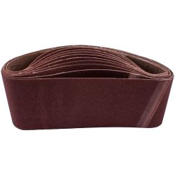 Sanding Belt 75 X 457mm 80 Grit 10/pack