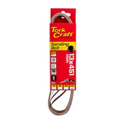 Powerfile Sanding Belt 13 X 451mm 120 Grit 5/pk