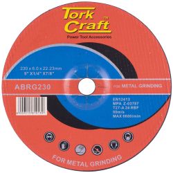 Grinding Disc For Steel 230 X 6.0 X 22.2mm
