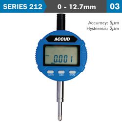 Digital Indicator Flat And Lug Back 12.7mm/0.5