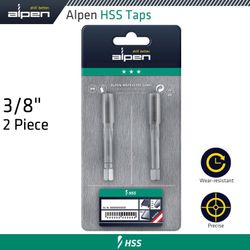 Hss Hand Tap Set Imperial G 3/8
