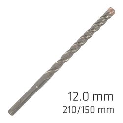 Force X 12.0 X 210/150 Sds-plus Rebar Drill Bit X4 Cutting Edges