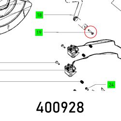 Oval Head Screw M4x25-taptite-t15