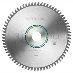 FESTOOL Aluminium and Plastics Saw Blade HW 225x2.6x30 TF68 for CS 70