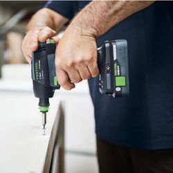 FESTOOL T 18+3-Basic Cordless Drill with ergonomic T-design