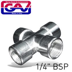 4 Way Connector 1/4