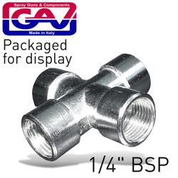 4 Way Connector 1/4