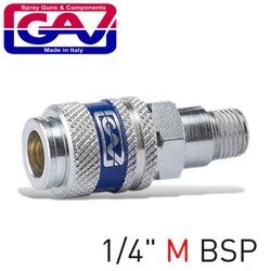 Hardened Steel Quick Coupler 1/4
