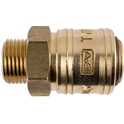 Brass Male Quick Coupler 3/8