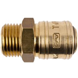 Brass Male Quick Coupler 1/2