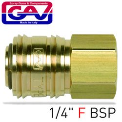 Brass Quick Coupler 1/4