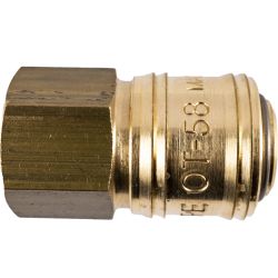 Brass Female Quick Coupler 3/8