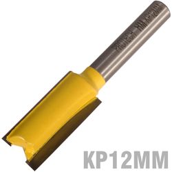 Straight Bit 12mm X 25mm Cut 2 Flute Metric 1/4