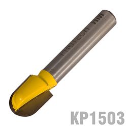 Round Nose Veining Bit One Flute 1/4