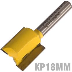 Straight Bit 18mm X 28mm Cut 2 Flute Metric 1/4
