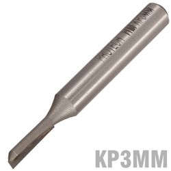 Straight Bit 3mm X 13mm Single Flute Metric 1/4
