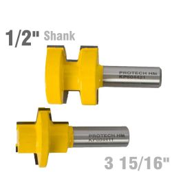 Glue Joint Set 38mm X 28mm 2 Piece Set 1/2