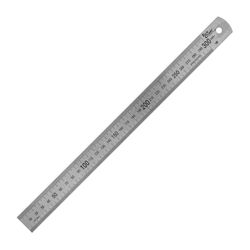 Stainless Steel 300x25x1.0mm Ruler