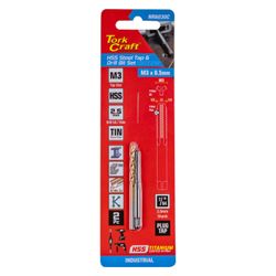 Tap Hss 3x0.5 & Drill 2.5mm 2pc Set