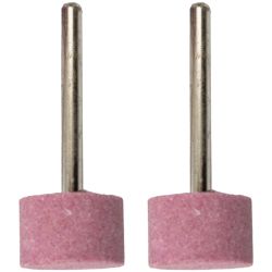 TORK CRAFT Mini Grinding Stone 14.9mm Cylinder 3.2mm Shank 2 Piece