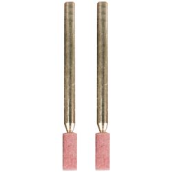 TORK CRAFT Mini Grinding Stone 4.8mm Cylinder 3.2mm Shank 2 Piece