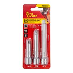 Extention Bar 3pc Set 1/4