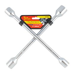 Wheel Spanner 4 Way 17/19/21/23mm 12