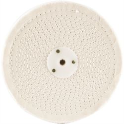 White Buff/mop 200mm X 3 Section X 30 Mm Thick 1/2