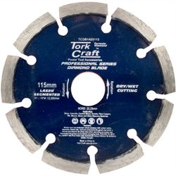 Diamond Blade 115mm Segmented Laser Industrial