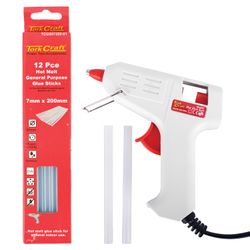 Tcgg05001 Glue Gun With Tcgs07200-01 Glue Sticks 12pce