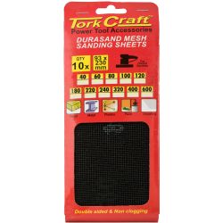 Durasand Mesh Sanding Sheet 100grit 93 X 230mm 10pc Per Pack