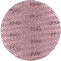 Dura Mesh Abr. Disc 150mm Hook & Loop 240grit Bulk For Sander Polisher