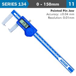 Dig. Caliper 150mm 0.04mm Acc. Outside . 0.01mm Res. S/steel