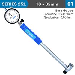 Precision Dial Bore Gauge 18-35mm 0.006mm Acc. 0.001mm Grad.