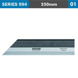 Straight Edge 250mm Din874 S/steel
