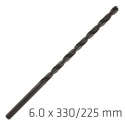 Hss Drill Bit 6mm 330x225mm Extra Long