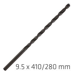 Hss Drill Bit 9.5mm 410x280mm Extra Long