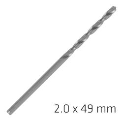 ALPEN Pro Hss 2mm Drill Din 338 Rn 135 Split . Plastic Wallet (1