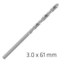 ALPEN Pro Hss 3mm Drill Din 338 Rn 135 Split . Plastic Wallet (1