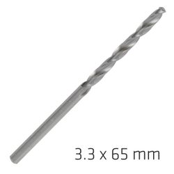 ALPEN Pro Hss 3.3mm Drill Din 338 Rn 135 Split . Plastic Wallet (