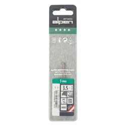 ALPEN Pro Hss 3.5mm Drill Din 338 Rn 135 Split . Plastic Wallet (