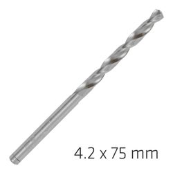 ALPEN Pro Hss 4.2mm Drill Din 338 Rn 135 Split . Plastic Wallet (