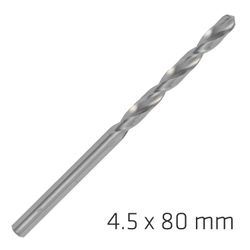 ALPEN Pro Hss 4.5mm Drill Din 338 Rn 135 Split . Plastic Wallet (