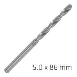 ALPEN Pro Hss 5mm Drill Din 338 Rn 135 Split . Plastic Wallet (1