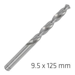ALPEN Pro Hss 9.5mm Drill Din 338 Rn 135 Split . Plastic Wallet