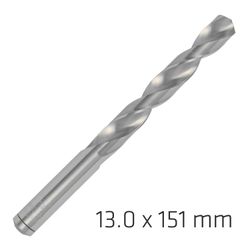 ALPEN Pro Hss 13mm Drill Din 338 Rn 135 Split . Plastic Wallet