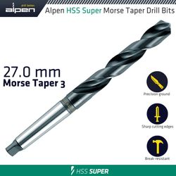 Hss Super 27mm Morse Taper 3 Shank