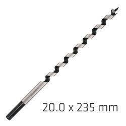 Wood Auger Drill Bit 20 X 235mm