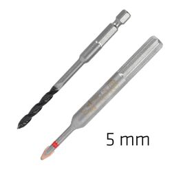 5.0mm Porcelain & Concrete C Protector Drill Bit Set Tile